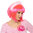 Haarreif Daisy mit LED, pink-weiß